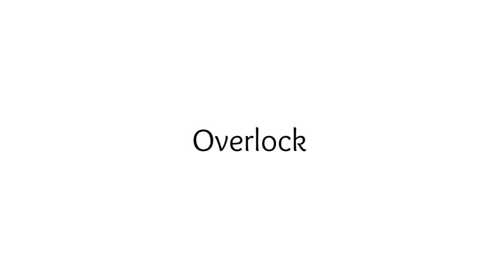 Overlock — preview 1