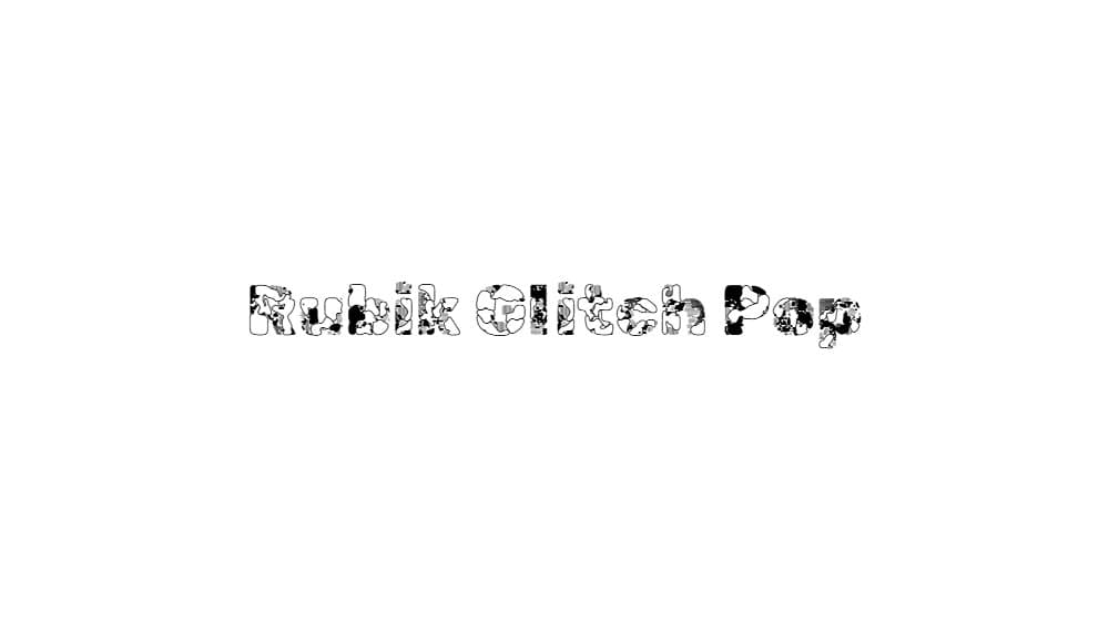 Rubik Glitch Pop — preview 1