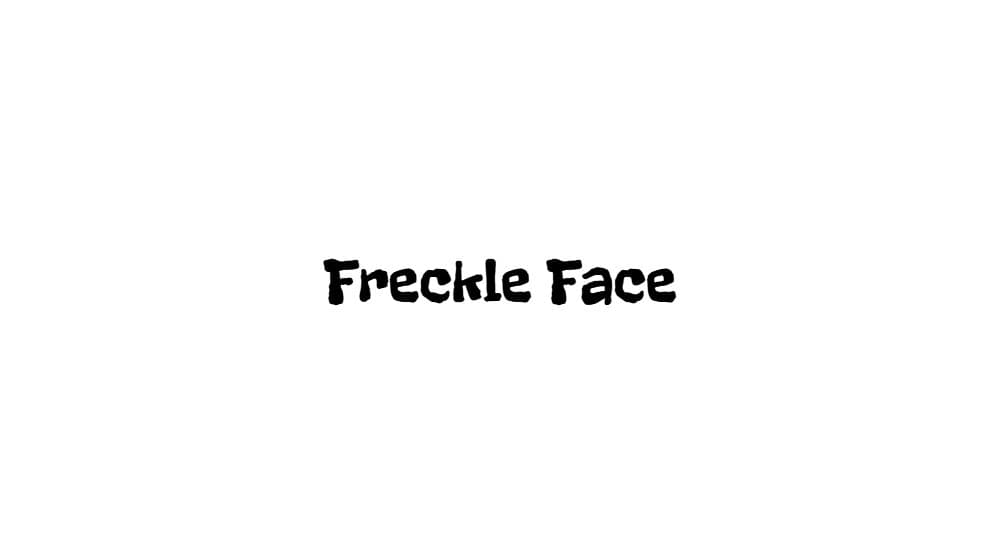 Freckle Face — preview 1