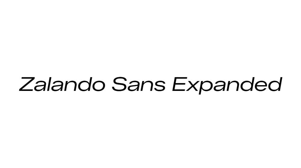 Zalando Sans Expanded — preview 1