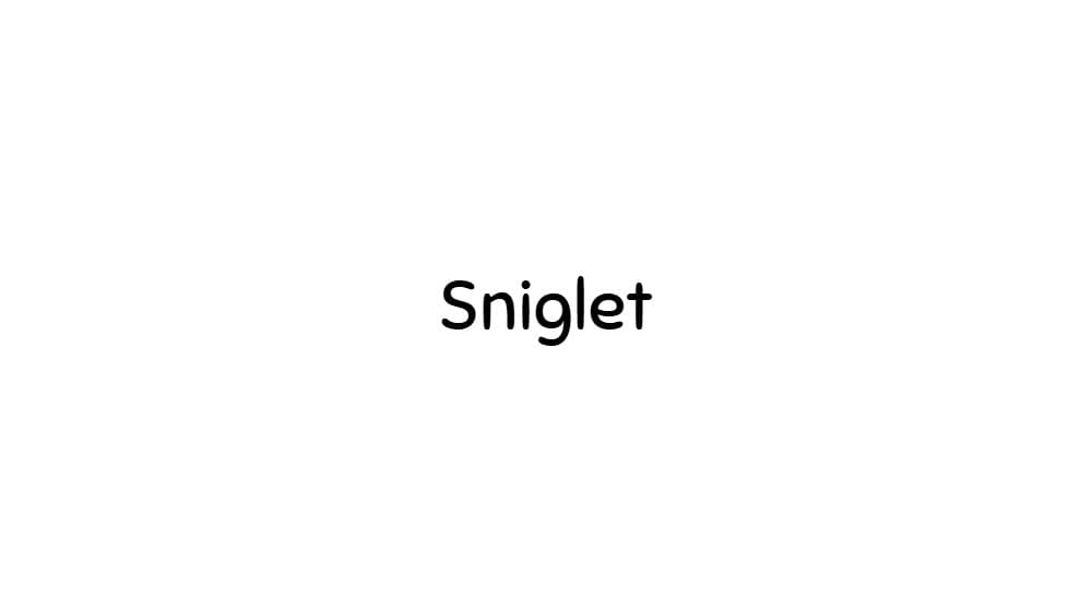 Sniglet — preview 1