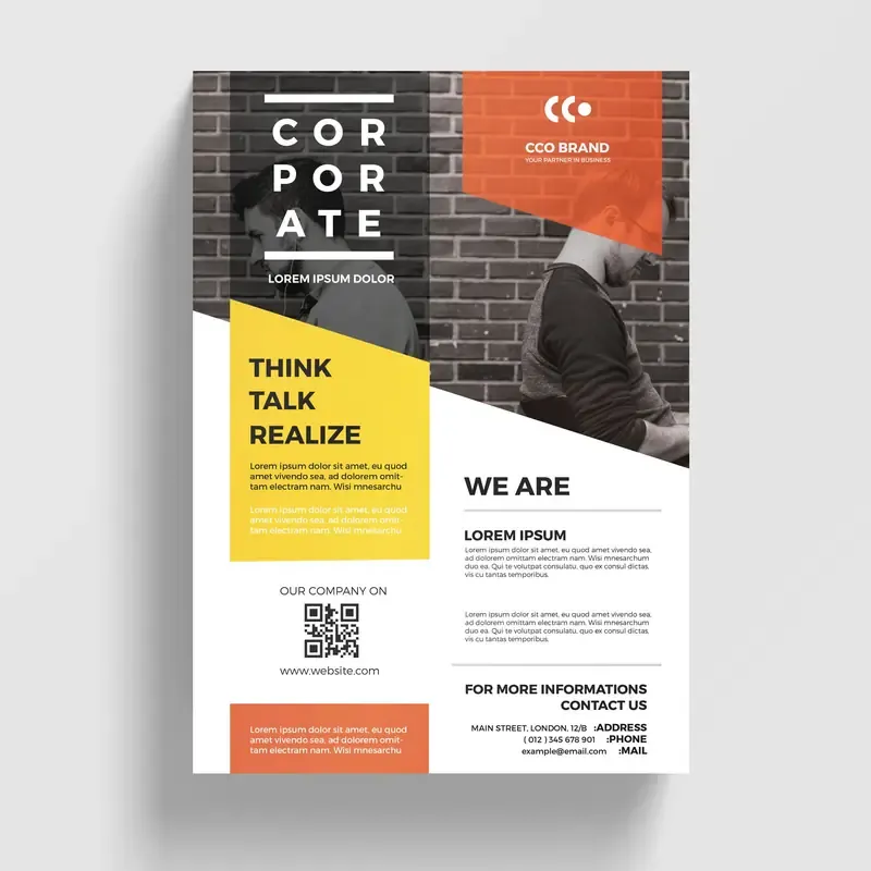 Modern Corporate Flyer Template — preview 1