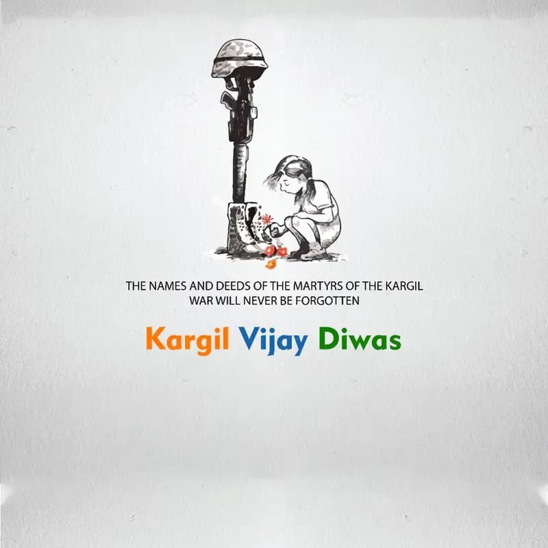 Kargil Vijay Diwas Festive Graphics & Social Media Kit — preview 1
