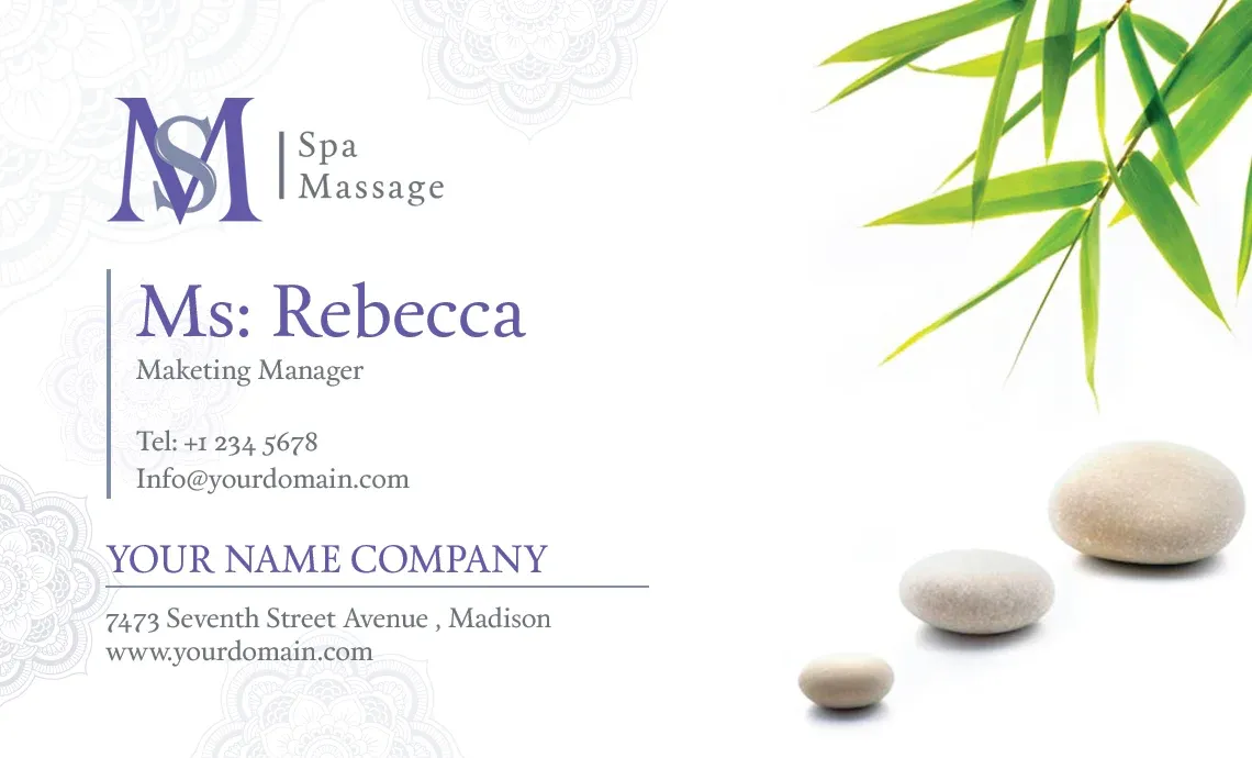 Massage Set Template — preview 1