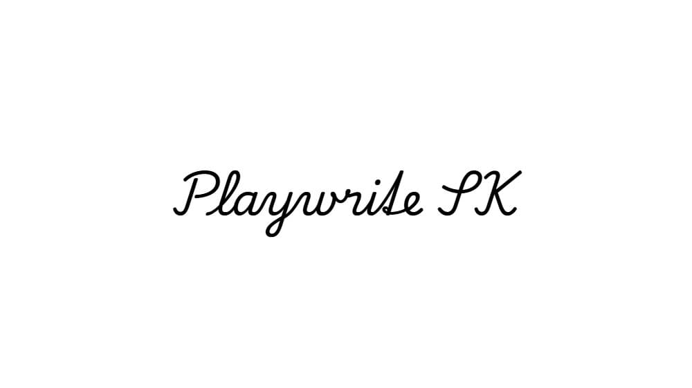 Playwrite SK — preview 1