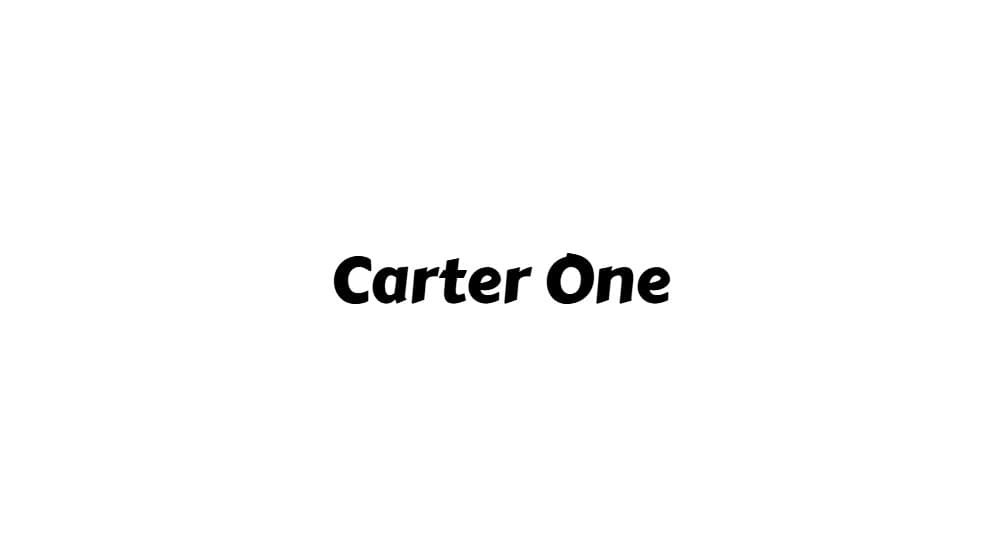 Carter One — preview 1