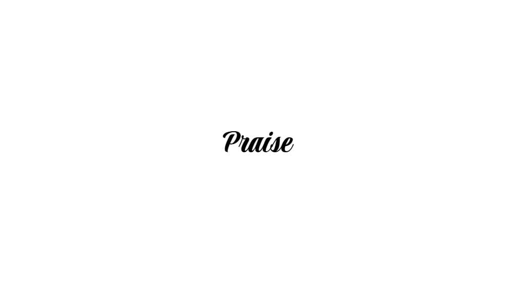 Praise — preview 1