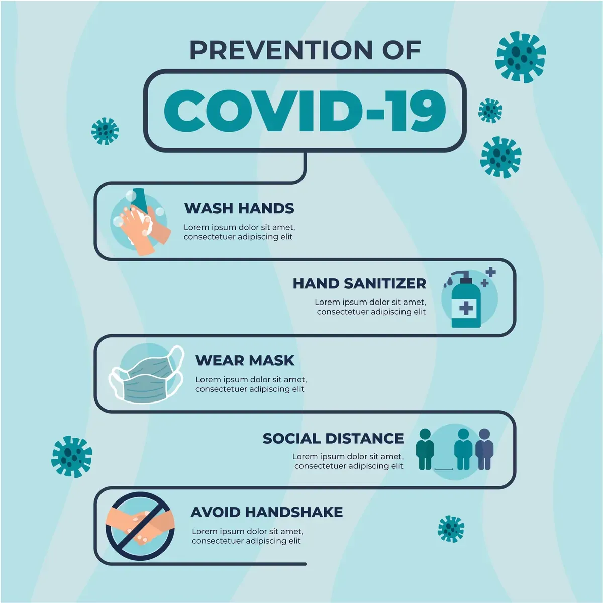 Prevention Staying Infographic — preview 1