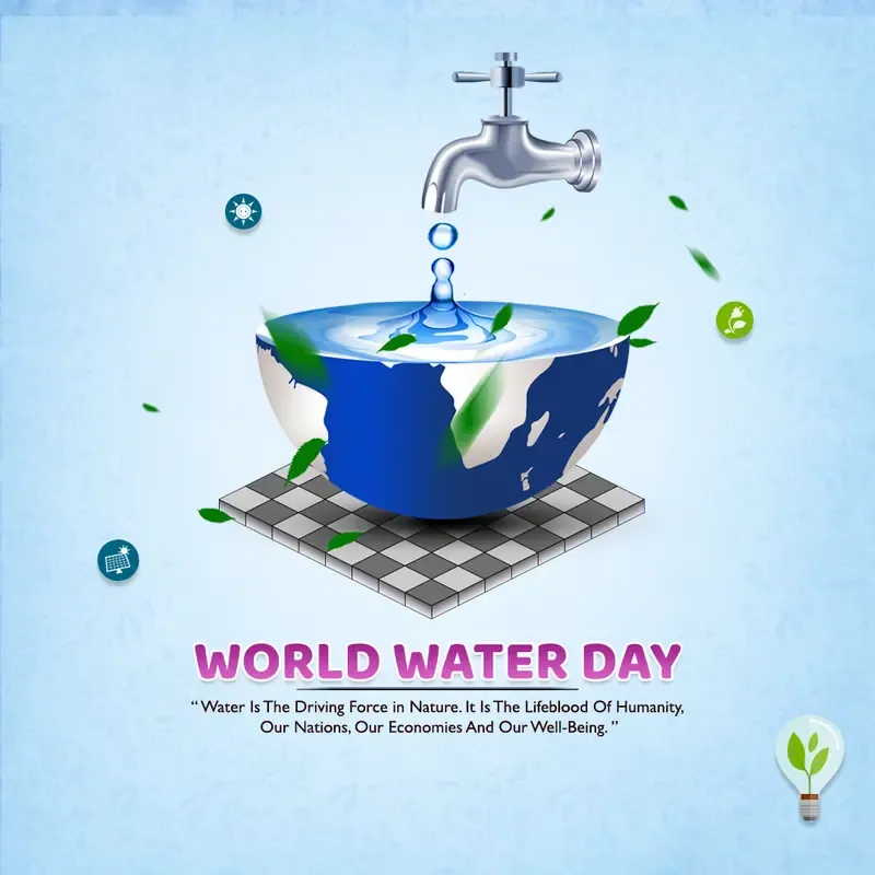 Water Day Festive Graphics & Social Media Kit — preview 1