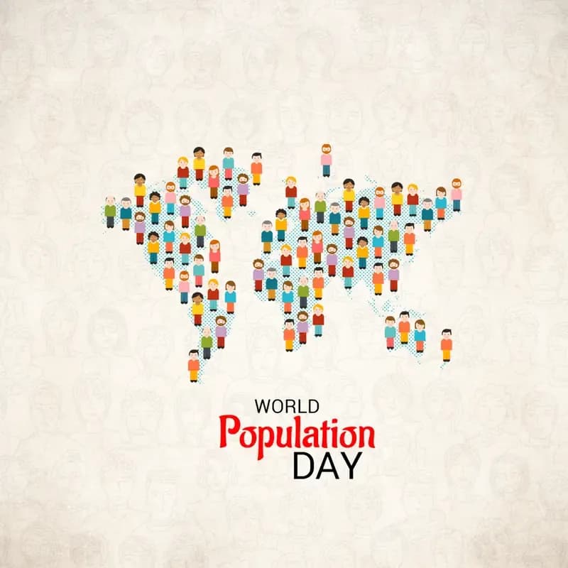 World Population Day Festive Graphics & Social Media Kit — preview 1