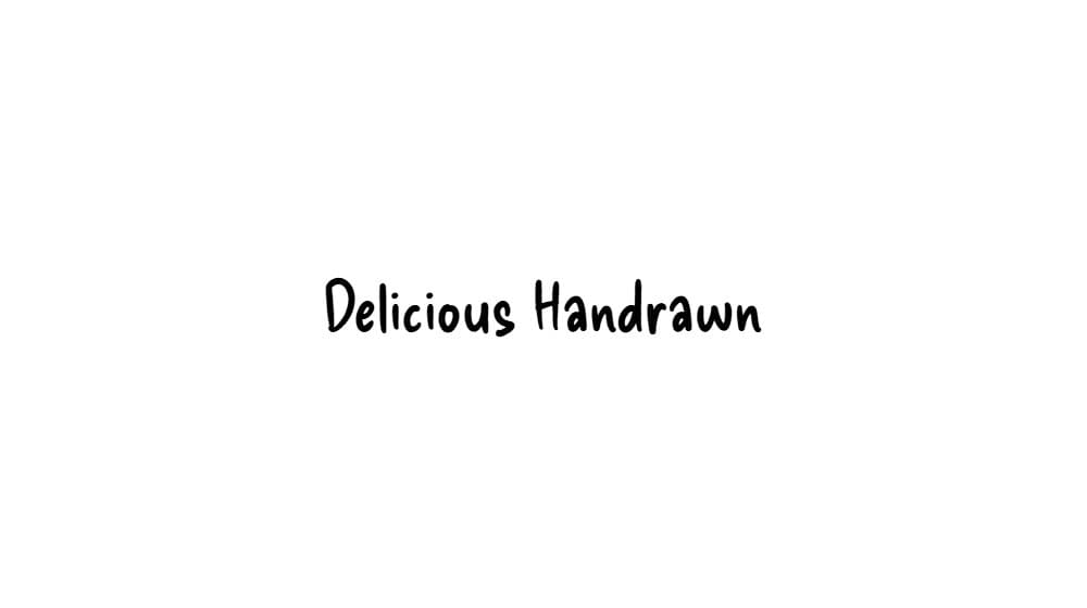 Delicious Handrawn — preview 1