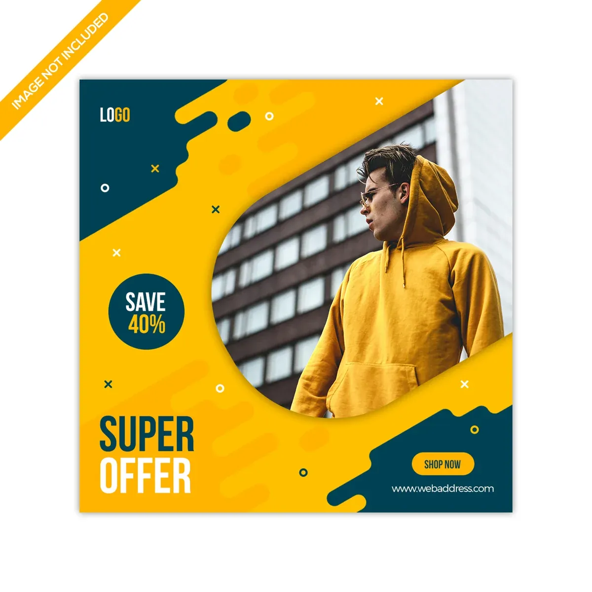 Super Sale Social Media Instagram Post Template — preview 1