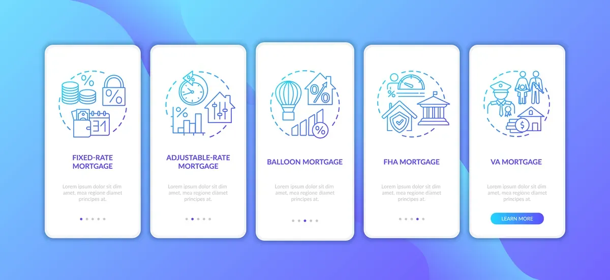 Mortgage Types Infographic — preview 1