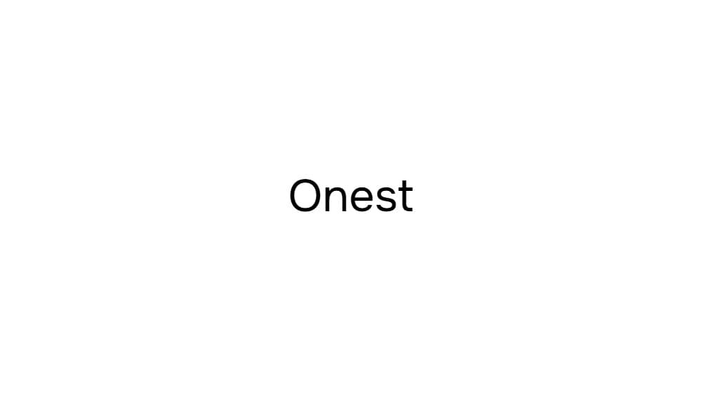 Onest — preview 1
