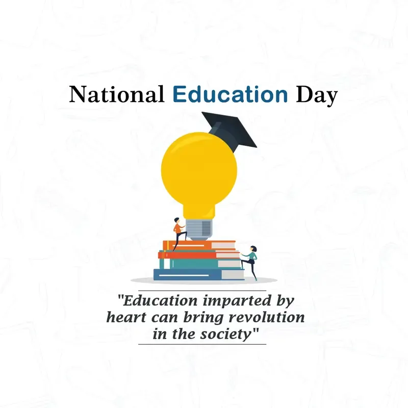 National Education Day Festive Graphics & Social Media Kit — preview 1