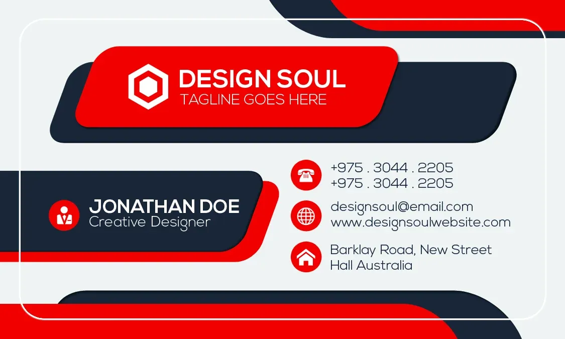 Modern Business Card — preview 1