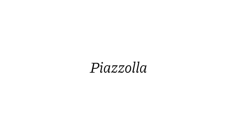 Piazzolla — preview 1