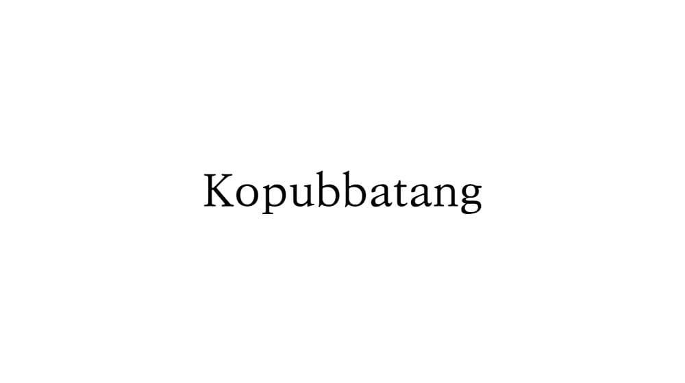 Kopubbatang — preview 1