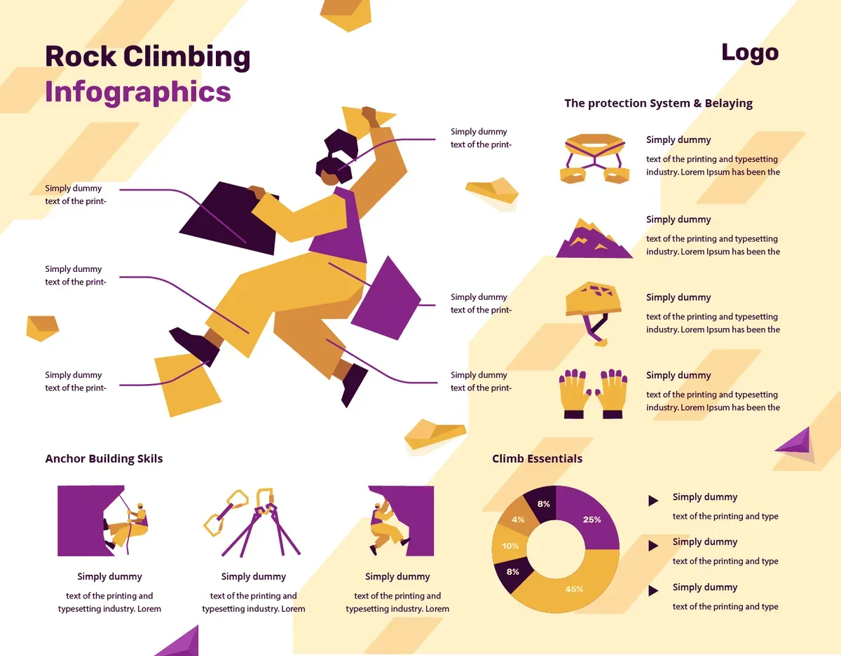 Sport Rock Infographic — preview 1