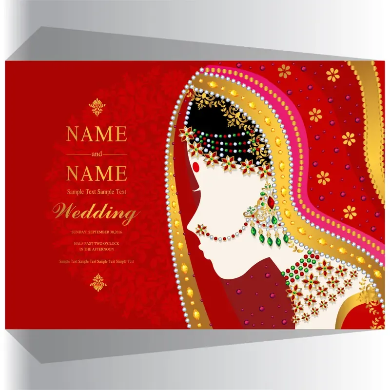 Wedding Invitation Card Templates (5) — preview 1