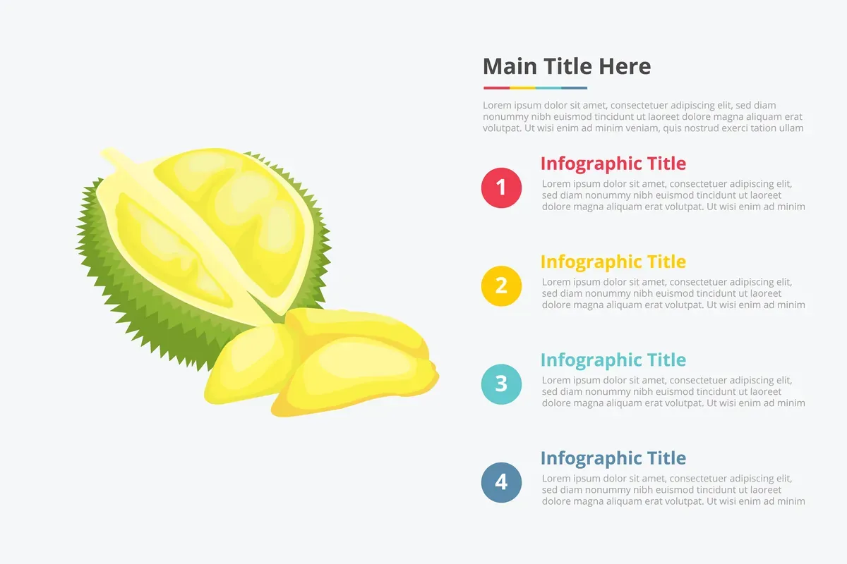 Durian King Infographic — preview 1