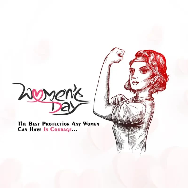 Women's Day Festive Graphics & Social Media Kit — preview 1