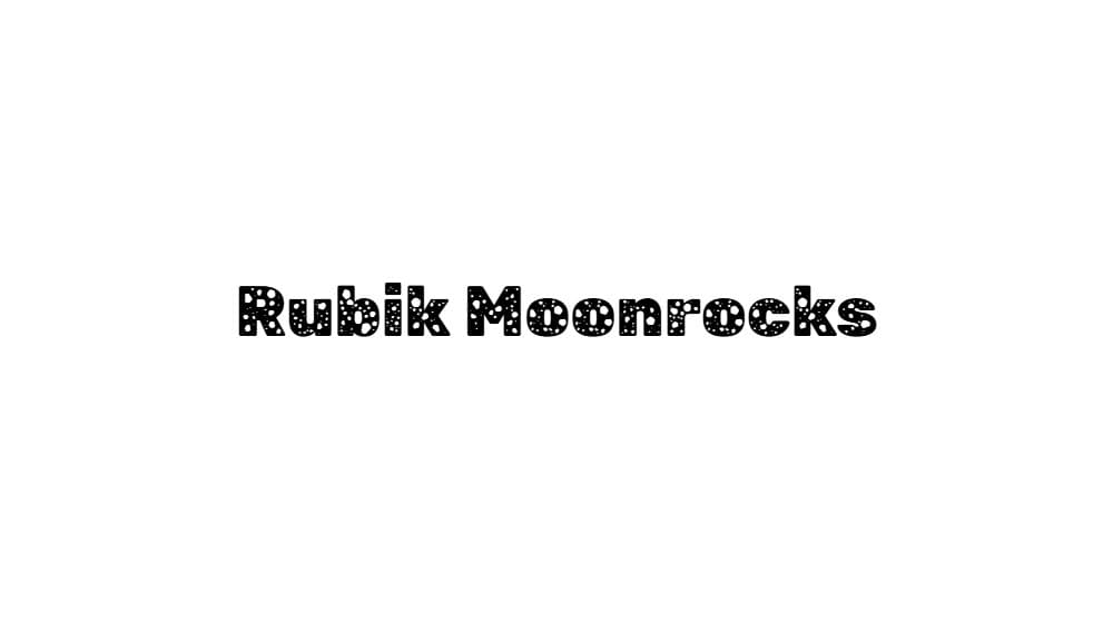 Rubik Moonrocks — preview 1