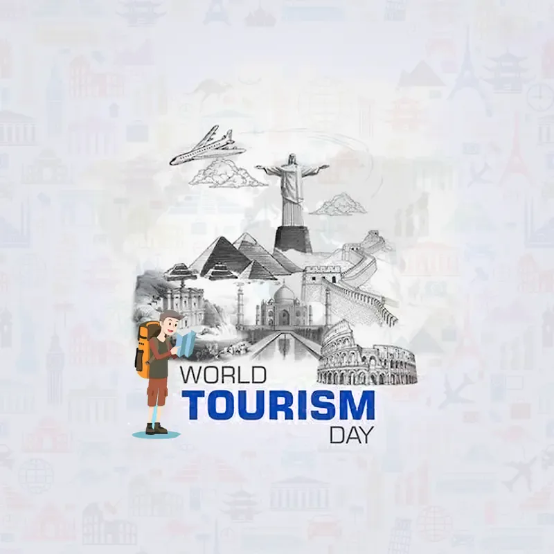 World Tourism Day Festive Graphics & Social Media Kit — preview 1