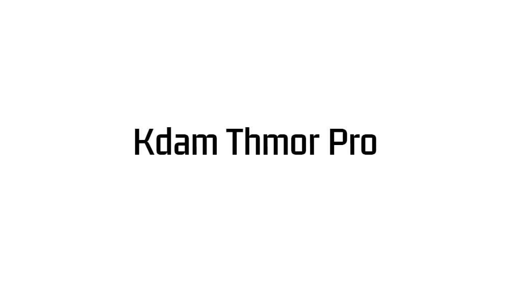Kdam Thmor Pro — preview 1