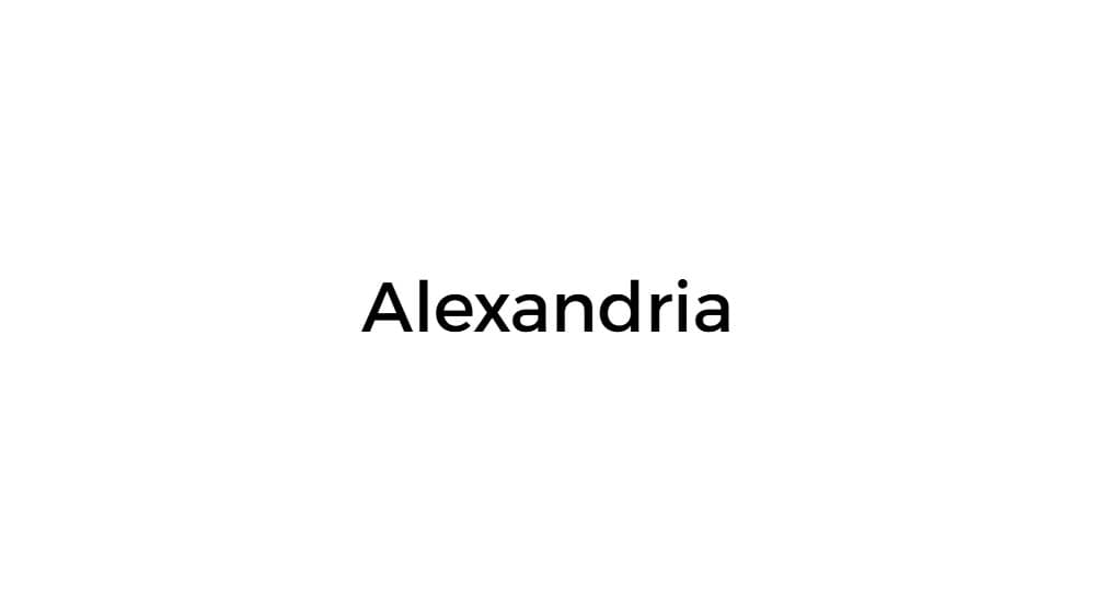 Alexandria — preview 1