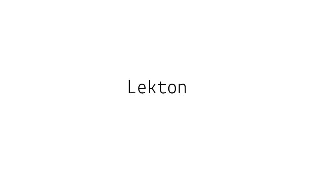 Lekton — preview 1