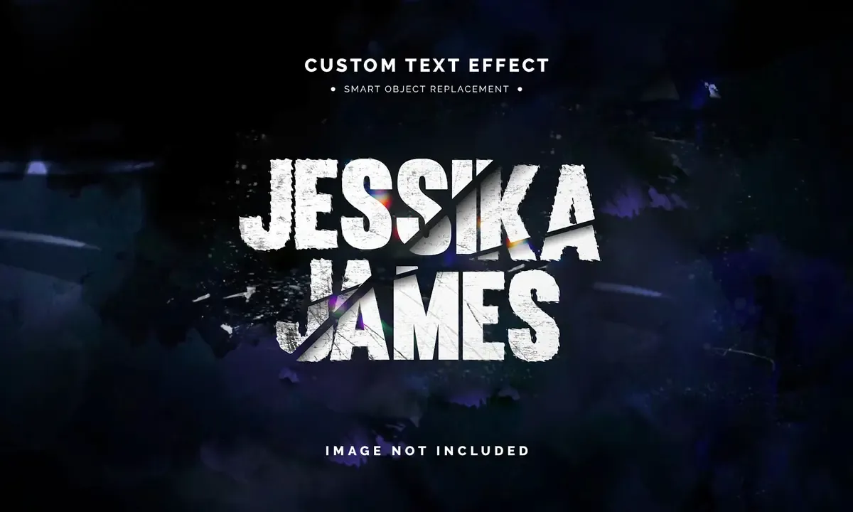 Movie Slashed Text Style Effect — preview 1