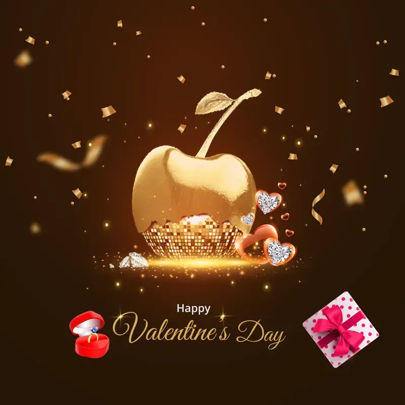 Valentine's Day Festive Graphics & Social Media Kit — preview 1