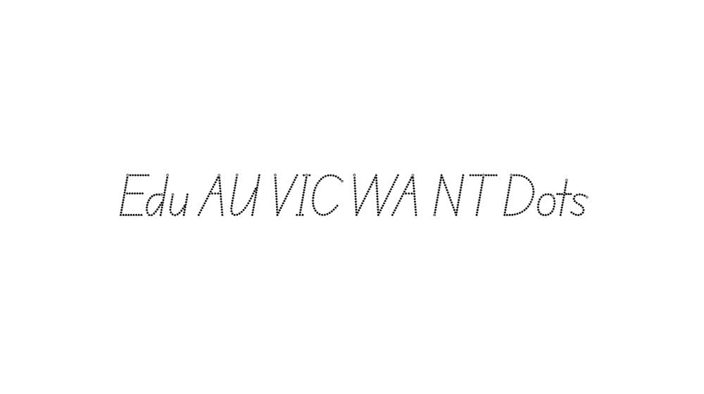Edu AU VIC WA NT Dots — preview 1