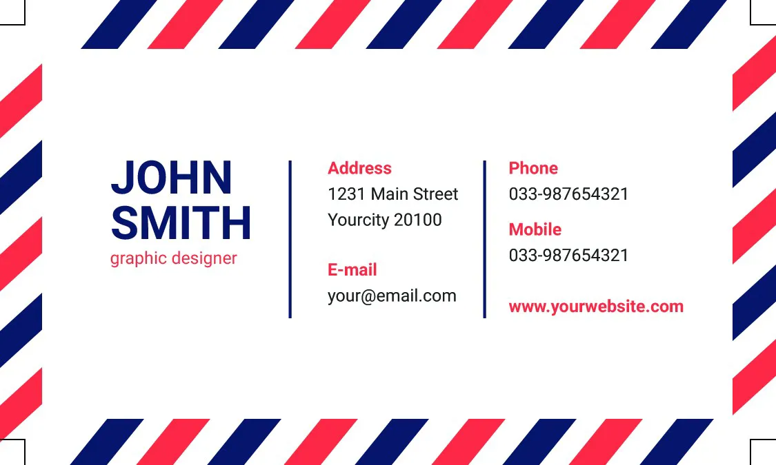 Luxury Corporate Business Card Template (Front Presentation) — preview 1