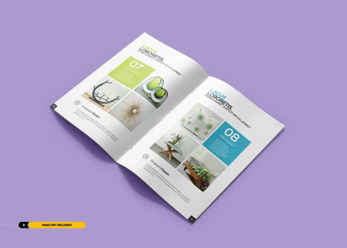 Brochure Magazine Mockup — preview 1