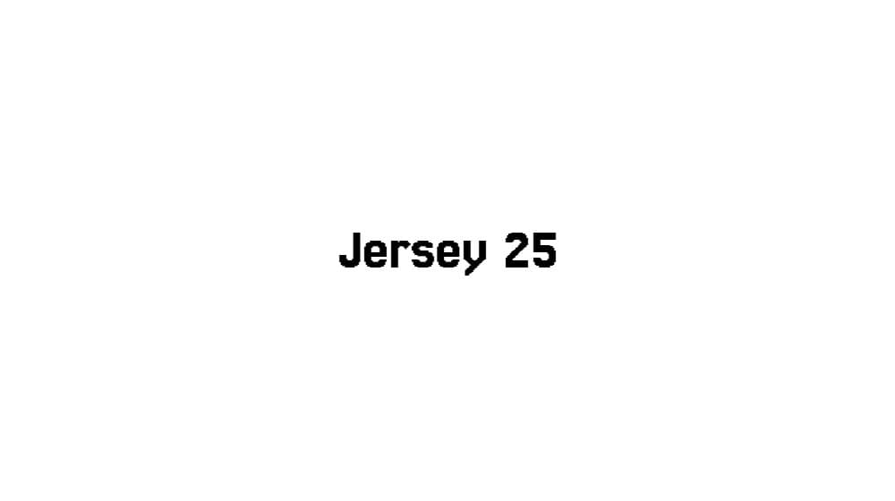 Jersey 25 — preview 1