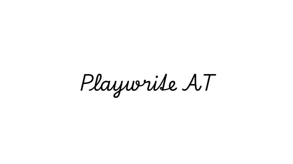 Playwrite AT — preview 1