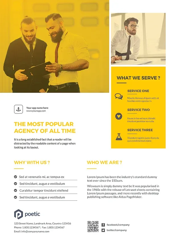 Corporate Flyer 14 — preview 1
