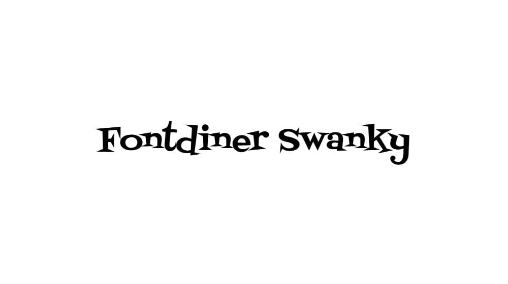 Fontdiner Swanky — preview 1
