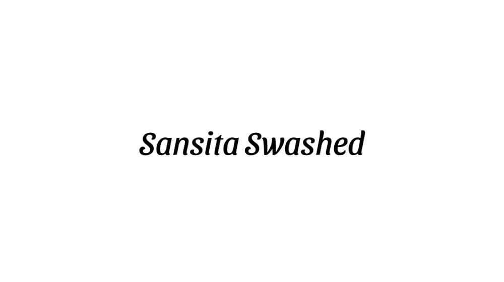 Sansita Swashed — preview 1