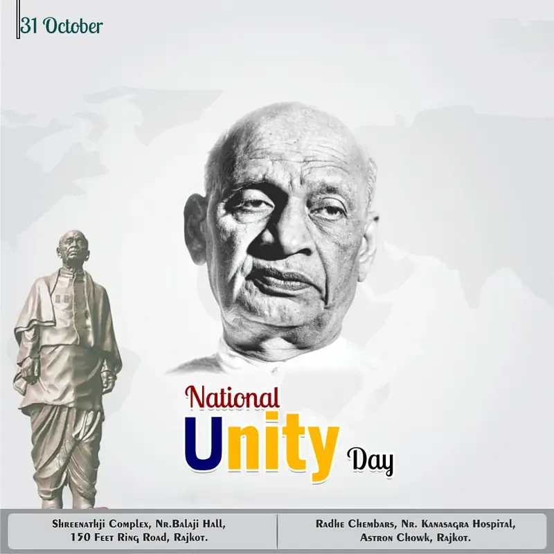 National Unity Day (Sardar Patel Jayanti) Festive Graphics & Social Media Kit — preview 1