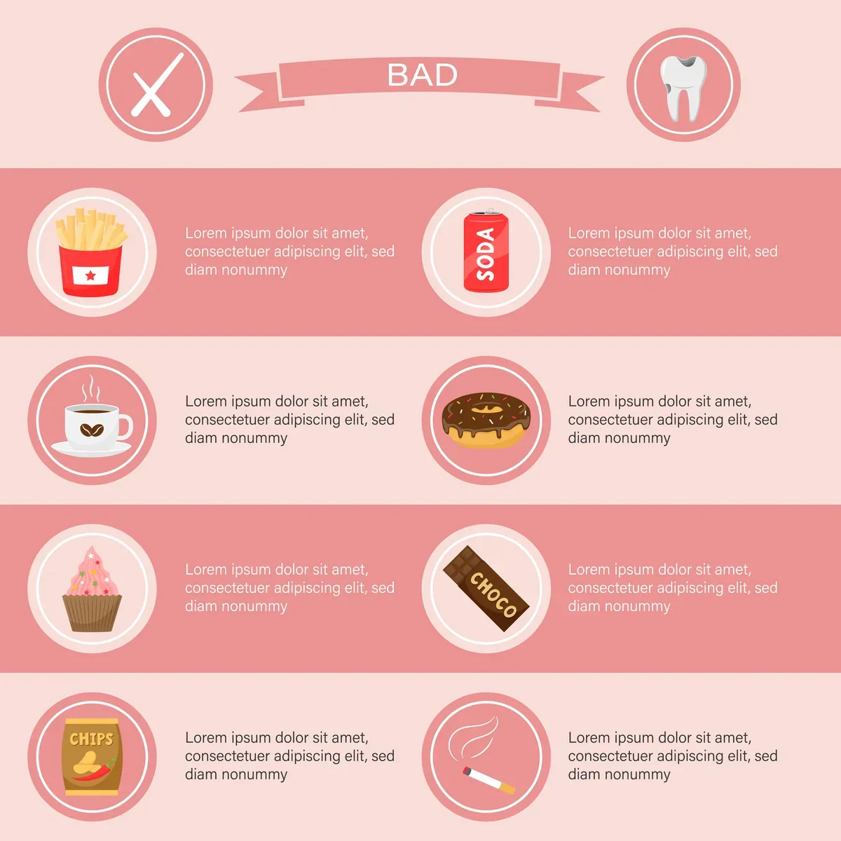 Medical Dental Infographic — preview 1