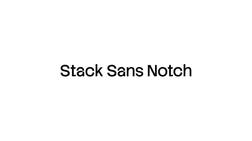 Stack Sans Notch — preview 1
