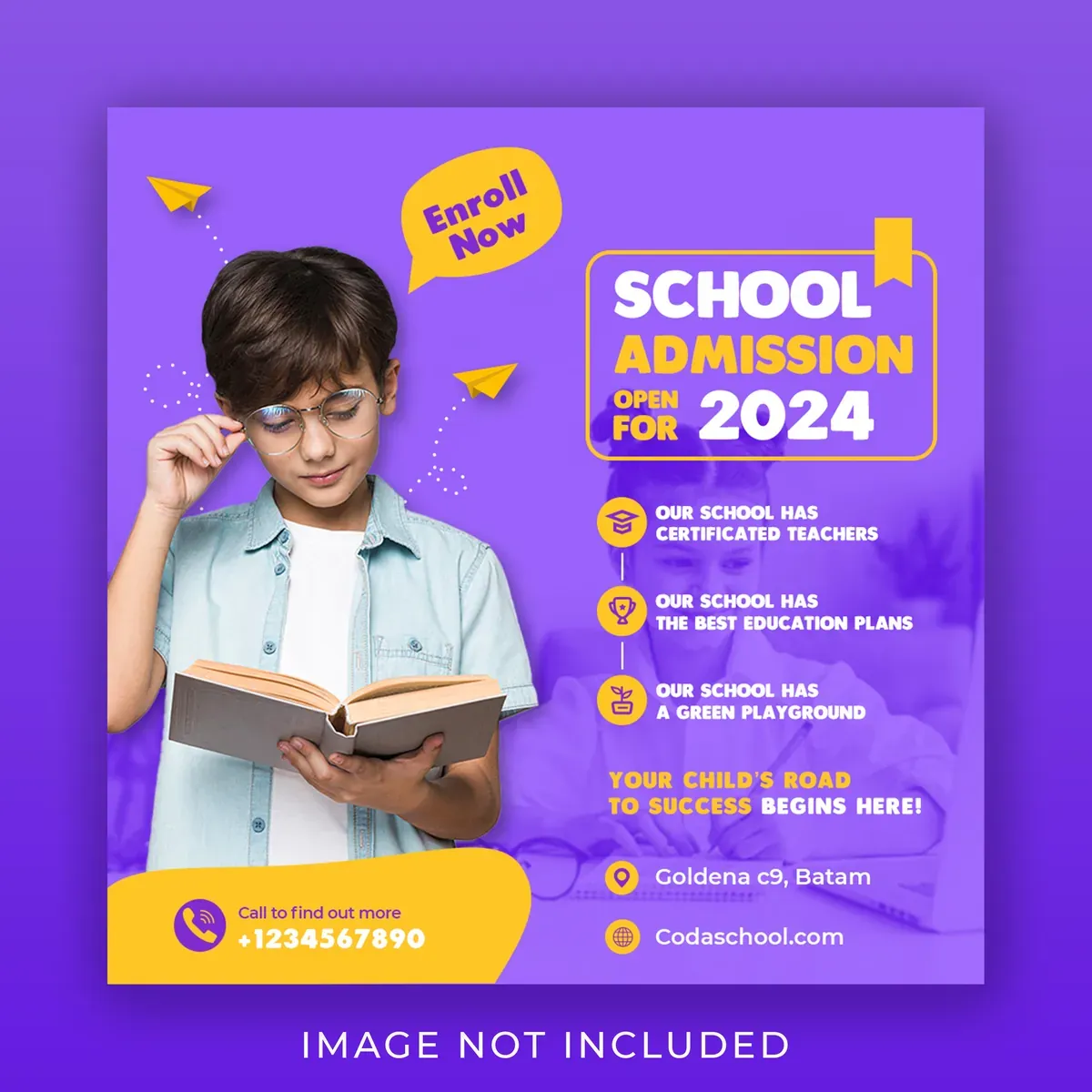 Back School Infographic — preview 1