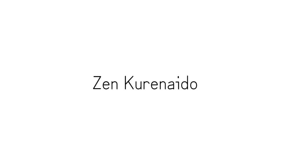 Zen Kurenaido — preview 1