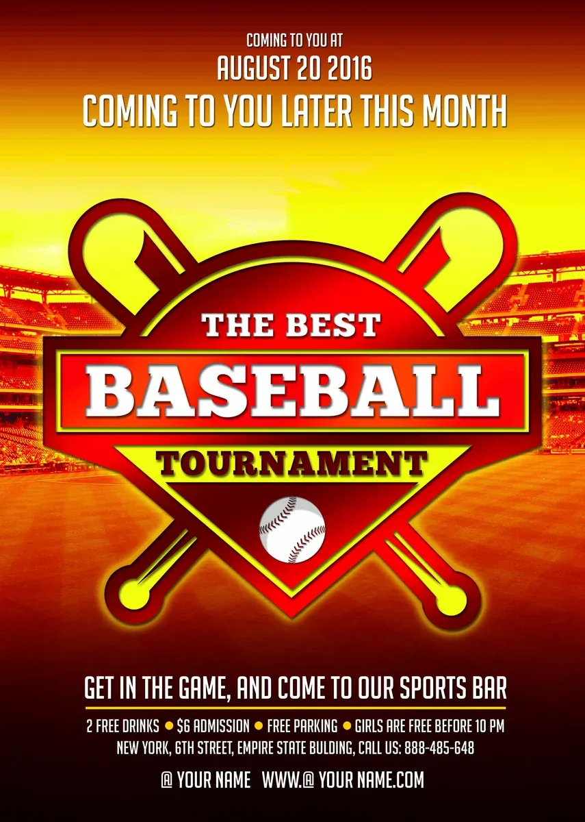 Baseball Flyer 1 — preview 1