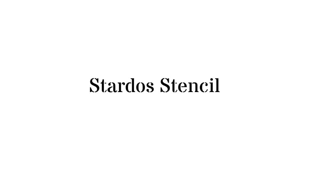 Stardos Stencil — preview 1