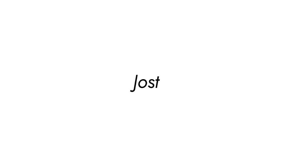 Jost — preview 1