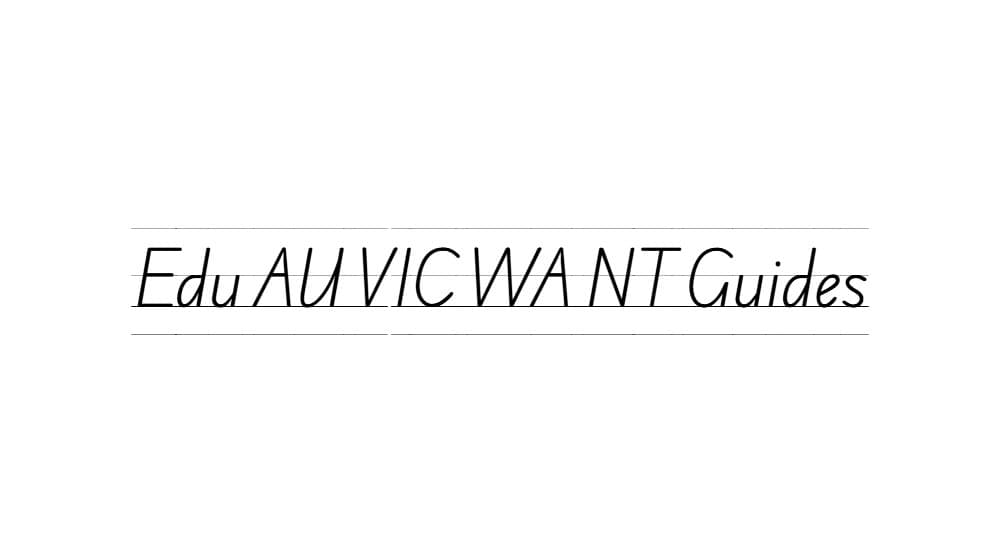 Edu AU VIC WA NT Guides — preview 1